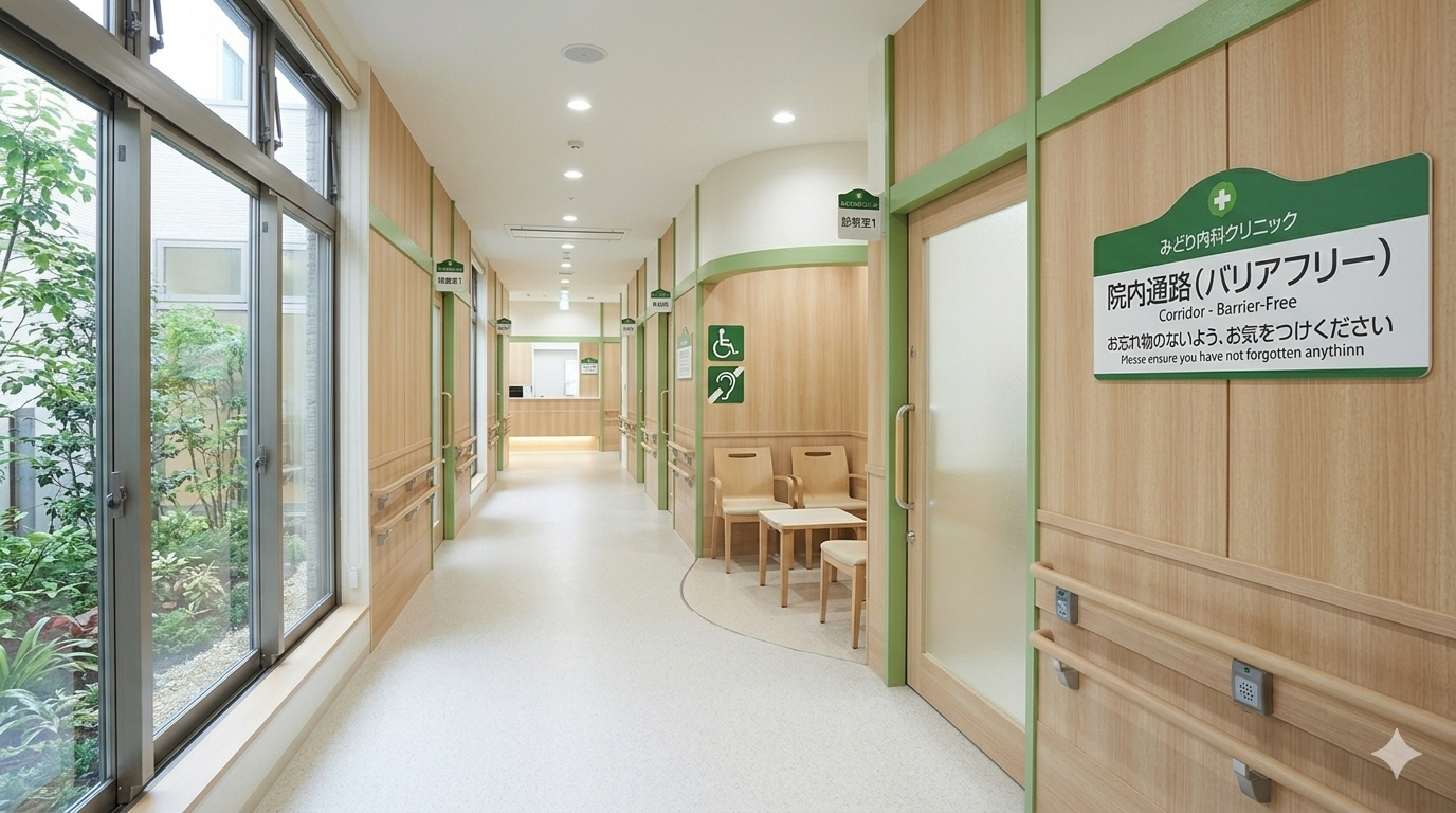 院内通路（バリアフリー）